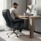 Flash Furniture Hercules Office Chair, Black Back, 30 in W 33" L 52" H, Padded GO-2223-BK-GG - alternate 7